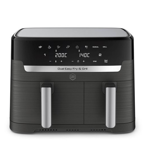 OBH Nordica Dual Easy Fry & Grill Black - Airfryer OBH Nordica Dual Easy Fry & Grill Black - Airfryer