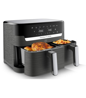 OBH Nordica Dual Easy Fry & Grill Black - Airfryer
