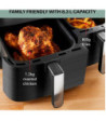 OBH Nordica Dual Easy Fry & Grill Black - Airfryer
