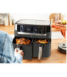 OBH Nordica Dual Easy Fry & Grill Black - Airfryer