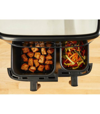 OBH Nordica Dual Easy Fry & Grill Black - Airfryer