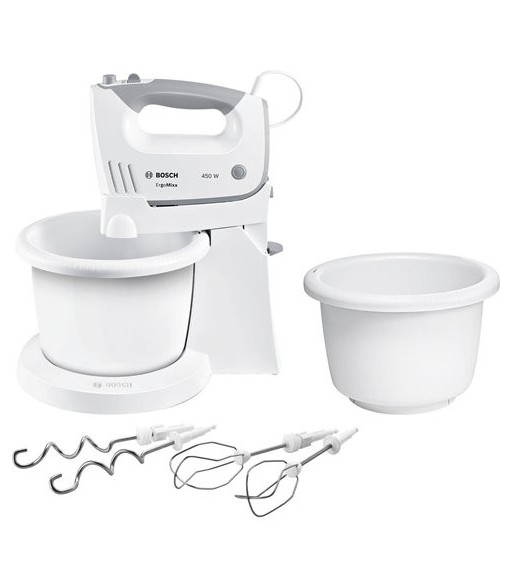 Bosch MFQ36465 ErgoMixx - Håndmixer med skål Bosch MFQ36465 ErgoMixx - Håndmixer med skål