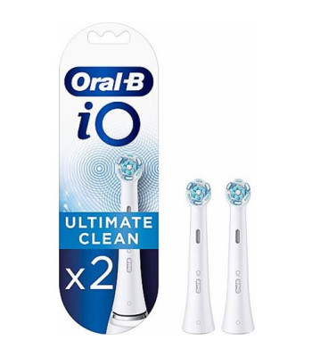 Oral-B iO Ultimate Clean 2 stk - Tandbørstehoveder