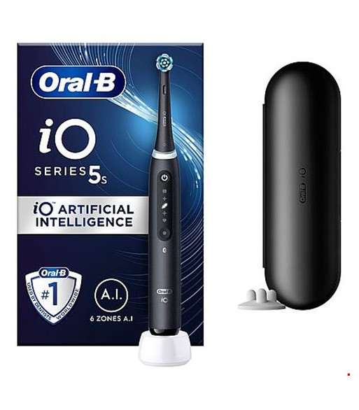 Oral-B iO5S Matt Black - El-tandbørste Oral-B iO5S Matt Black - El-tandbørste