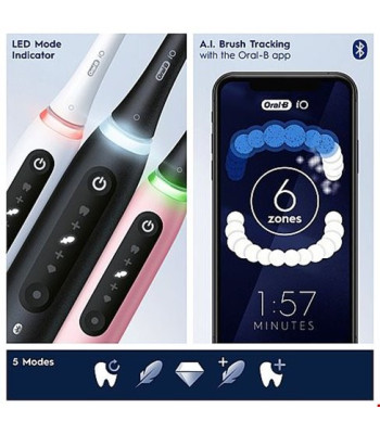 Oral-B iO5S Matt Black - El-tandbørste