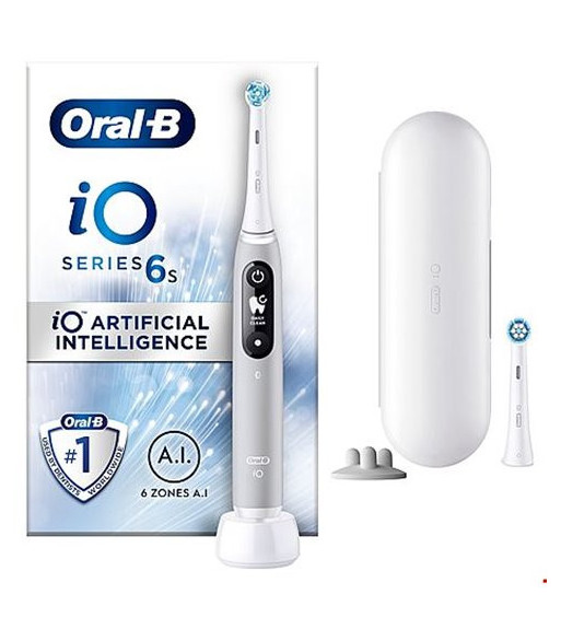 Oral-B iO6S Grey Opal - El-tandbørste Oral-B iO6S Grey Opal - El-tandbørste