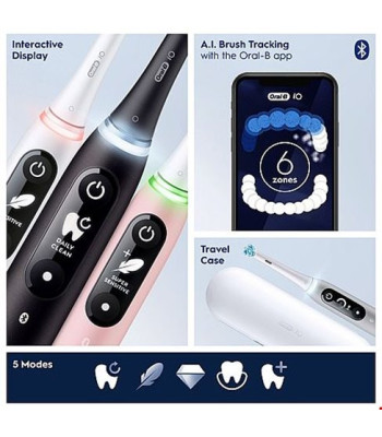 Oral-B iO6S Grey Opal - El-tandbørste
