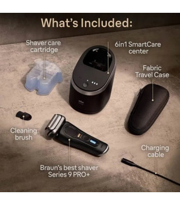 Braun Series 9 Pro+ 9560cc - Herreshaver