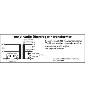 Linietrafo - TR-1050LC MONACOR