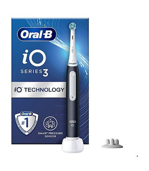 Oral-B iO3S Matt Black - El-tandbørste Oral-B iO3S Matt Black - El-tandbørste