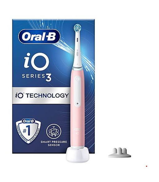 Oral-B iO3S Blush Pink - El-tandbørste Oral-B iO3S Blush Pink - El-tandbørste
