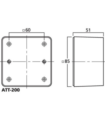 Hus t/volumekontrol - ATT-200 MONACOR