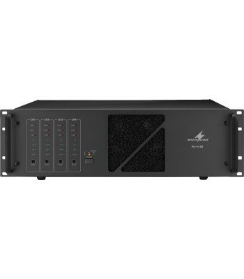 100V forstærker 4x120Wrms - PA-4120 MONACOR