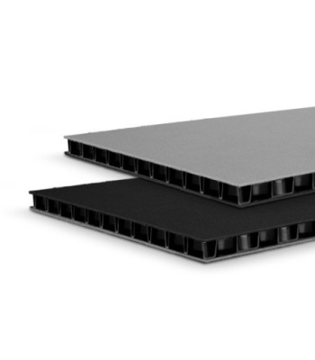 SolidLite® PP. Plate black / grey 9.4 mm