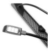 19" Gooseneck LED Rack Light | white & blue