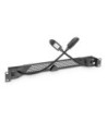 19" Gooseneck LED Rack Light | white & blue