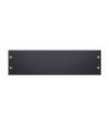 19" U-shaped Rack Panel 3 U aluminium