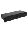 19" Rackbox 2U | with flap & snap lock
