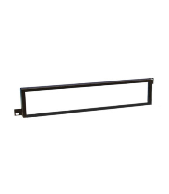 19" Front Panel with Plexiglass Insert 2 U