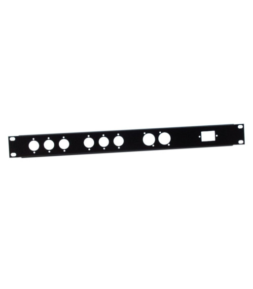 19" U-Shaped Rack Panel Universal 1 U