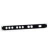 19" U-Shaped Rack Panel Universal 1 U