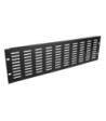 19" U-Shaped Ventilation Panel with Vertical Slots