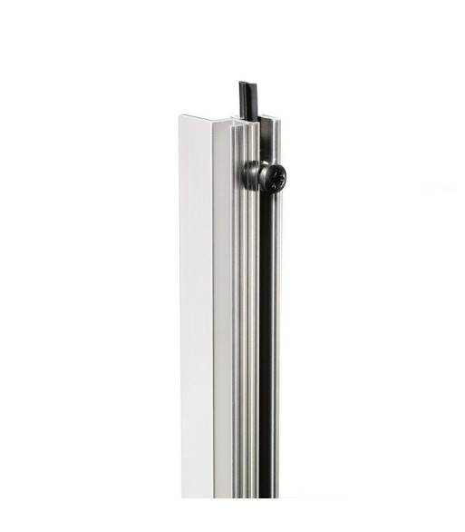 Sliding Rack Strip System with rubber Insert aluminium - 2 x 2 meter Sliding Rack Strip System with rubber Insert aluminium - 2 x 2 meter