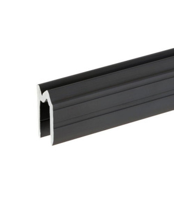 Aluminium Hybrid Lid Location black for 7 mm Material - 2 x 2 meter
