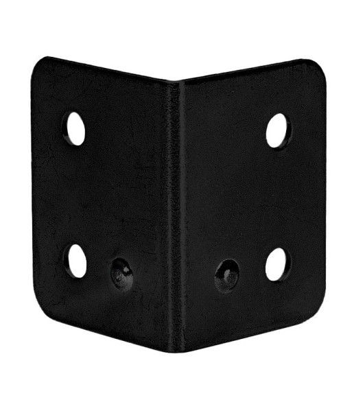 L-corner large galvanised black L-corner large galvanised black
