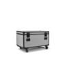 L-corner large galvanised black