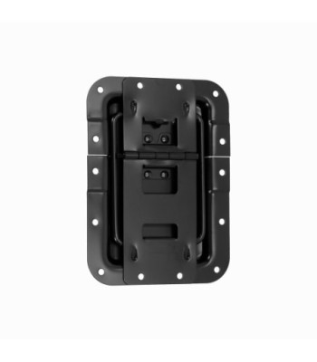 Lid locking hinge large stepped