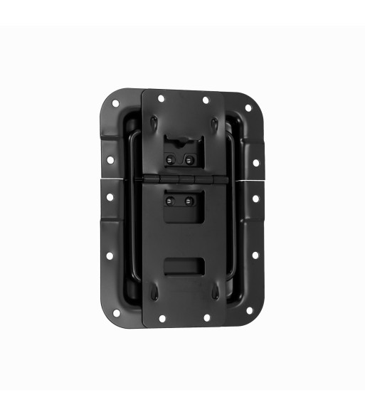 Lid locking hinge large stepped