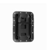 Lid locking hinge large stepped
