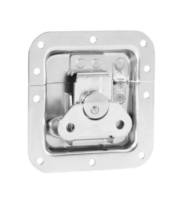 Butterfly Latch medium with Spring non cranked 9 mm deep padlockable