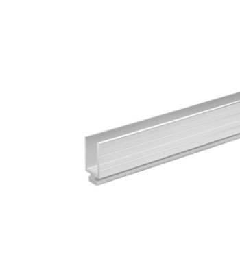 Aluminium sliding profile male - 2 x 2 meter