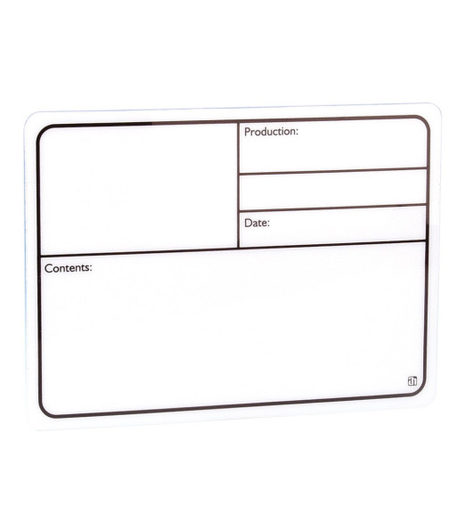 Tour Label plastic white self-adhesive 290x190mm Tour Label plastic white self-adhesive 290x190mm