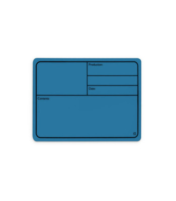 Plastic tour label