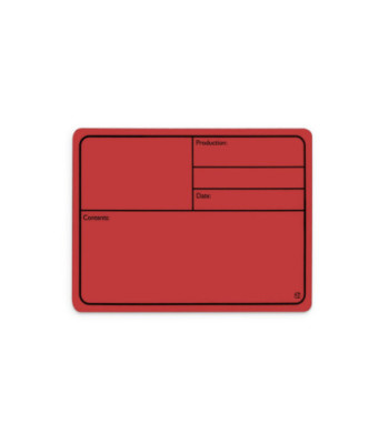 Plastic tour label