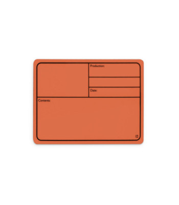 Plastic tour label