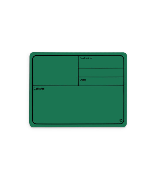 Plastic tour label Plastic tour label