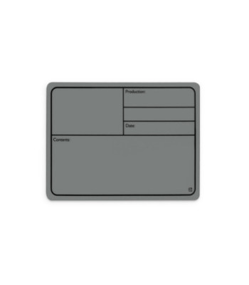 Plastic tour label