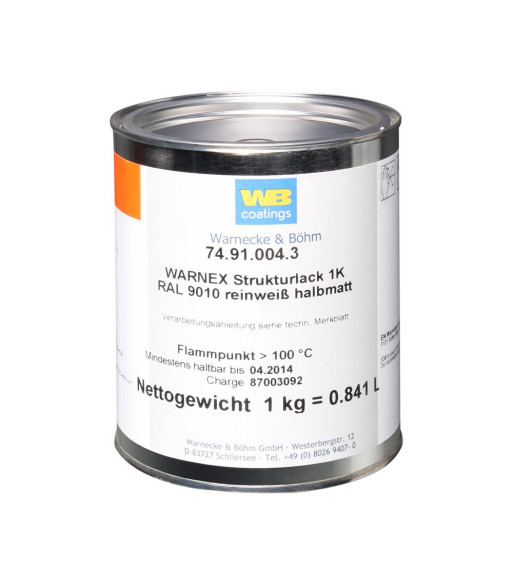 Texture Paint pure white semi-matt 1 kg