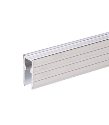 Aluminium Capping and Base Channel for 9.5 mm Dividing Walls - 2 x 2 meter