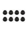 Bag of 8 Rubber Foot 30 x 15 mm