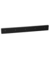 Plastic Runner made of black plastic - 2 stk.