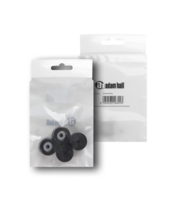 Bag of 4 Rubber Feet 25 x 15 mm