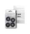 Bag of 4 Rubber Feet 38 x 10 mm