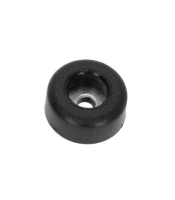 Rubber foot 25 x 11 mm Black