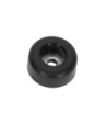 Rubber foot 25 x 11 mm Black