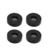 Set of 4 x rubber feet 38mm x 10mm in bag